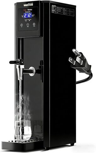 تريد أن تضغط على موزع الماء الساخن غلاية المياه التجارية 30L (7.9gal)/ساعة التسخين التلقائي التلقائي للمياه الساخنة موزعيرت درجة الحرارة القابلة للتعديل للبوبا شاي مقهى Office 1600W in Kuwait