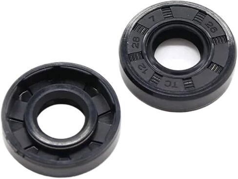 ID 10mm NBR Nitrile Rubber Skeleton Oil Seal,Rotary shaft lip seal, in a pack,10x15x16x17x18x19x20x21x22x24x25x26x4x5x6x7x8(10x25x8) in Kuwait