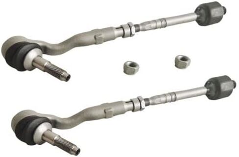 New 2pcs Front Left & Right Pair Steering Tie Rods End Assembly Fit for BMW 528i 535i 650i 750i M5 32106784716 32106784719 in Kuwait