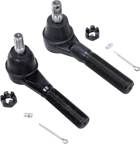 Detroit Axle - Front 11pc Gear Box Kit for Ford E-150 Econoline Club Wagon, Power Steering Gear Box Ball Joints Outer Tie Rod Ends Center Links Adjusting Sleeves Replacement in Saudi Arabia