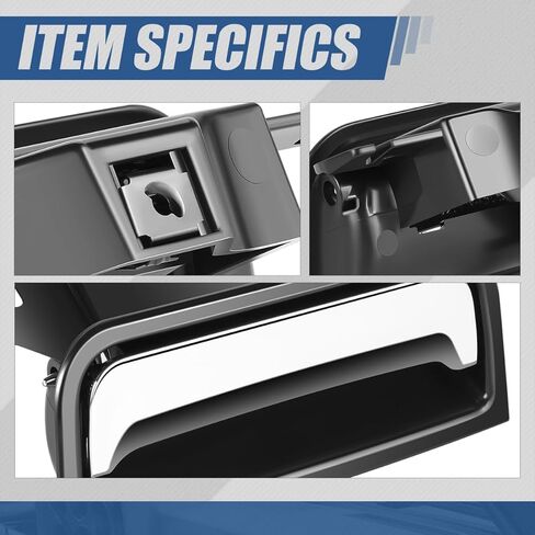 Auto Dynasty - Front Center Console Lid Arm Rest Latch Compatible with Chevy Silverado Cheyenne Suburban Tahoe GMC Sierra Yukon XL 2014-2021, Matte Black in Saudi Arabia