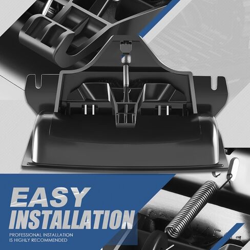 Auto Dynasty - Front Center Console Lid Arm Rest Latch Compatible with Chevy Silverado Cheyenne Suburban Tahoe GMC Sierra Yukon XL 2014-2021, Matte Black in Saudi Arabia