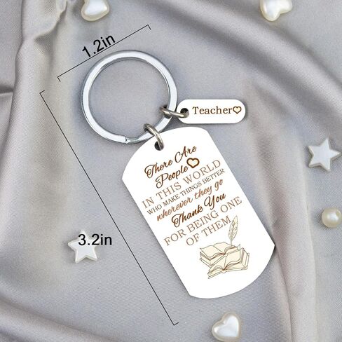Gifts for Teachers Appreciation Keychain Teacher Appreciation Gifts Teachers Day Gift Thank You Gifts for Teachers Birthday Graduation Thanksgiving Christmas Gift Ideas End of Year Teachers Keyring in Kuwait