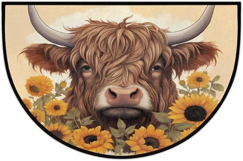 سجادة باب نصف دائرية على شكل زهرة الدجاج الديك، سجادة منطقة شبه دائرة، سجاد نصف قمر، سجادة الموقد للحمام، المطبخ، الفناء، غرفة الغسيل in Kuwait