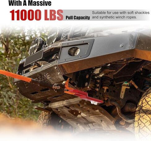 خطافات سحب أمامية لـ Tacoma 2024 2025 2026/4Runner 2025-2026،/Ford F150 2009-2023، خطاف سحب 2 قطعة أحمر in Kuwait