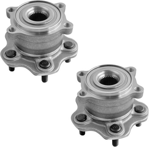 PM Auto Pair of 2 Rear Wheel Hub Bearing Assembly Replacement for 2009-2012 Infiniti FX35 in Saudi Arabia