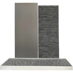 Built-in Air Conditioning Filter Compatible For Tesla Model 3 Y Juniper Extraposition HEPA Efficiency Activated Carbon Accessories(2PCS External Lower) in Kuwait