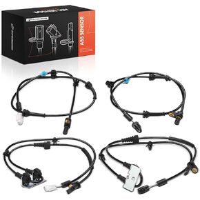 A-Premium 4PCS Front & Rear ABS Wheel Speed Sensor Compatible with Suzuki Models - SX4 2007 2008 2009 2010 2011 in Kuwait