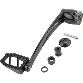 Motorcycle Riot Brake Arm Lever with Peg Pedal for Harley Touring Road King Road Glide Street Glide Electra Glide Trike 2008-2013 (Black) in Kuwait