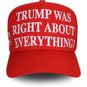 ترامب، القبعة، الحمراء، كان على حق في كل شيء in Kuwait