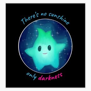 Dark Lumalee Bumper Sticker Window Water Bottle Decal 5" in Kuwait