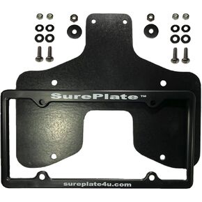 TM مقطورة/شاحنة DM16004 حامل لوحة الترخيص المطاطية، Deluxe-Max، الإطار in Kuwait