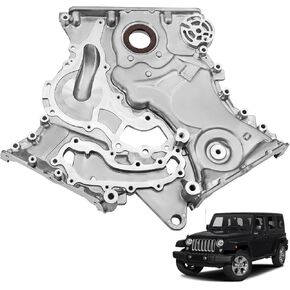 68079232AB Timing Chain Cover Compatible with Jeep Wrangler 3.6L 2012 2013 2014 2015 2016 2017 2018 68079231AD 68079231AE 68079231AC 68079231AB 68079231AA in Kuwait