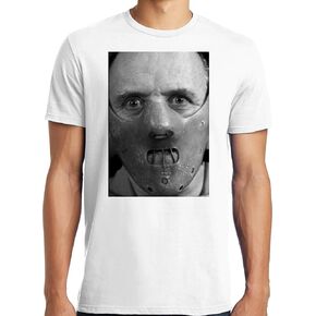 Big and Tall Silence of The Lambs Hannibal Lecter Photo T Shirt in Saudi Arabia