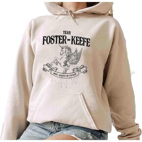 Team foster-keefe Hoodie, Shannon Messenger, Foxfire Academy Shirt, Lost Cities Keeper Shirt, Bookish Shirt, Book Lover Gift, Keeper Of The Lost Cities Symbols, Kotlc Hoodie, Sweatshirt in Kuwait