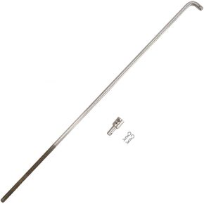 Throttle Rod 14.96" Throttle Linkage Universal Car Clip Accelerator Adjustable for Camaro 1967-1969 | for Nova 1968-1969 | for Chevelle 1964-1969 | for El Camino 1964-1969 - Upgraded Stainless Steel in Kuwait