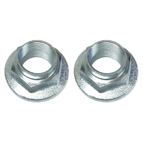 Qty2 Front Axle Hub Peen Crown Nut 20mmX1.50 08-14 Compatible with Grizzly 450 YFM450 in Kuwait