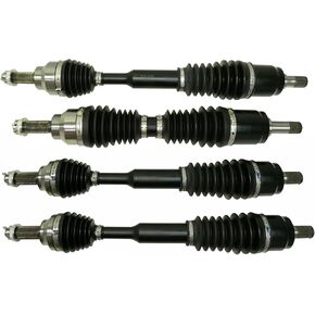 Monster XP Series Full CV Axle Set for Honda Pioneer 500 520 2015-2025 Front & Rear Telescoping Built Tough 4340 Chromoly Steel Direct Fit Factory Length with 4" of Travel in Kuwait