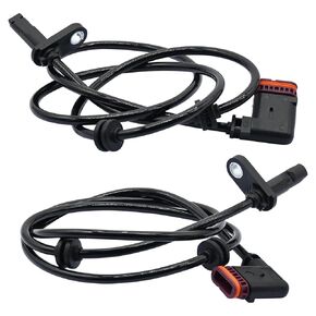 2pcs Rear Left and Right ABS Wheel Speed Sensor Compatible with Mercedes Benz C63 AMG E350 E550 2075400317 ALS2762 2 DoorBlack SeriesCoupe 10 11 12 13 2011 2012 2013 2010 in Kuwait