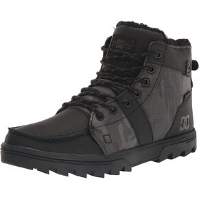 DC Men's Woodland Ankle Boot, Grey, 7.5 in Kuwait