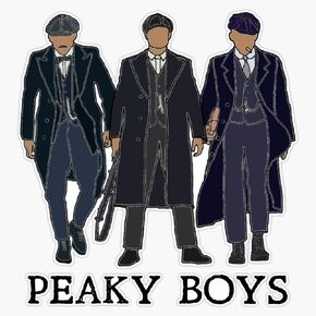Peaky Boys: Peaky Blinders Bumper Sticker Vinyl Decal 5 inches in Kuwait