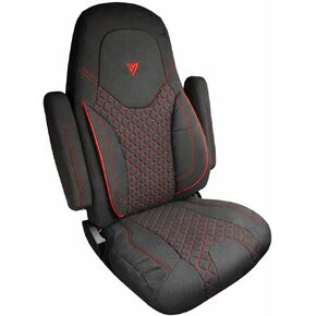 Seat Cover Compatible with Freightliner Cascadia OEM Stock Seat – 33" High Back Truck Seat Protector – Heavy-Duty Automotive Material, Reinforced Stitching, Comfortable Fit for Professional Drivers in Kuwait
