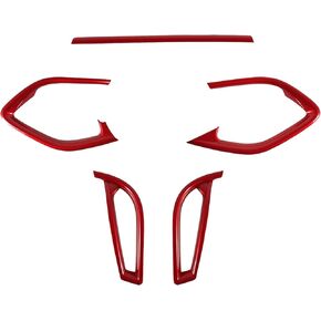 لوحة القيادة AC منفذ تنفيس الهواء مناسب لسيارة شيفروليه ماليبو 2016-2024 (أحمر خمري) in Kuwait