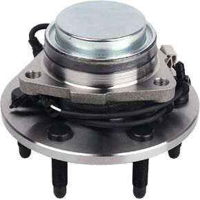 Shoxtec Front Pair Wheel Bearing Hub Assembly Replacement for 2WD 02-06 Cadillac Escalade Avalanche Express Silverado Tahoe Savana GMC Sierra Yukon XL Express Savana Chevrolet Suburban Repl. no 515054 in Kuwait