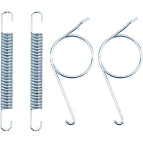 مجموعتان GX20494 Torsion Spring وGX10120 Deck Arm Idler Extension Springs، طقم وسادة الفرامل المتوافقة مع John Deere 42 بوصة L، D، X Series 100، 105، 115، 110، 120، 125، 130 جرارات وجزازات العشب in Kuwait