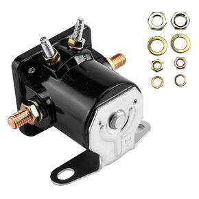 SW3 Starter Solenoid Relay 12v، Rnigs SS581T ALL76203 شديد التحمل متوافق مع Ford 3000 4000 2000 1956 Bronco - Mercury Johnson Evinrude خارجي/جرار in Kuwait