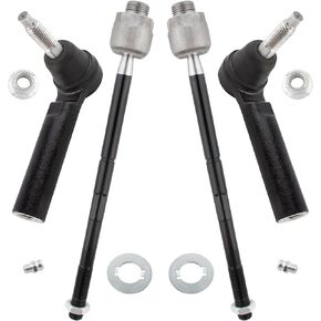 4pcs Front Outer Inner Tie Rod End Links Kit Suspension Steering Tie Rod End ES800223 EV800084 for Cadillac Escalade 2007-2014 for Chevrolet Silverado 1500 for GMC Sierra 1500 Yukon Yukon XL in Kuwait