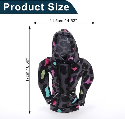 Car SUV Truck Gear Shift Knob Cover Automotive Manual Stick Shifting Handle Protector Leopard Print Purple,Grey,Black 1 Pc 6.69"x4.53" Polyester in Saudi Arabia