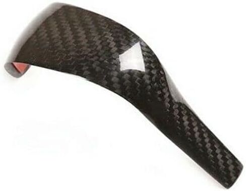 Real Dry Carbon Fiber Gear Shift Knob Cover Trim Fit for Porsche Cayenne 958.1 2011-17 in Kuwait