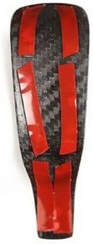 Real Dry Carbon Fiber Gear Shift Knob Cover Trim Fit for Porsche Cayenne 958.1 2011-17 in Kuwait