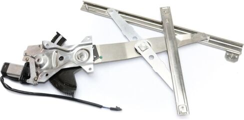 2 قطعة منظم نافذة السيارة الجانب الأمامي الطاقة مع محرك لبويك لسكايلارك 1992-1998 ، لأولدز لأتشييفا 1992-1998 ، لبونتياك لجراند آم 1992-1998 741683 GM1351173 in Kuwait