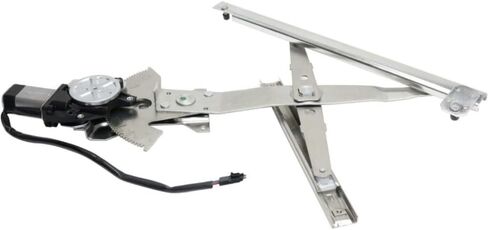 2 قطعة منظم نافذة السيارة الجانب الأمامي الطاقة مع محرك لبويك لسكايلارك 1992-1998 ، لأولدز لأتشييفا 1992-1998 ، لبونتياك لجراند آم 1992-1998 741683 GM1351173 in Kuwait