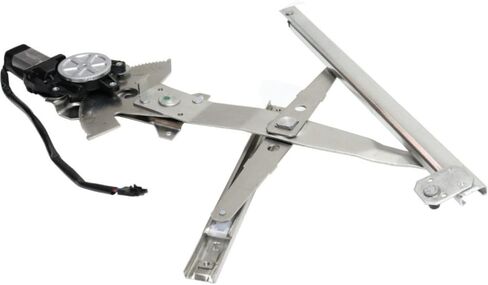 2 قطعة منظم نافذة السيارة الجانب الأمامي الطاقة مع محرك لبويك لسكايلارك 1992-1998 ، لأولدز لأتشييفا 1992-1998 ، لبونتياك لجراند آم 1992-1998 741683 GM1351173 in Kuwait