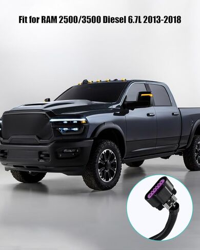 Cooling Fan Clutch Harness Fit for RAM 2500/3500 6.7L 2013 2014 2015 2016 2017 2018 Diesel Fan Clutch Wiring Connector in Kuwait