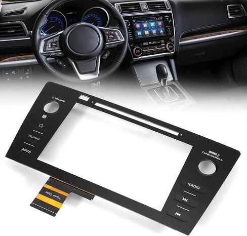 High Version Touch Screen Digitizer, TEL/MAP Button, Fit for 2018-2019 Subaru Legacy & Outback 8'' Radio Touch Screen Digitizer - Replace 86471-AL65A, 86471-AL68A, 86471-AL65B Screen Digitizer in Kuwait
