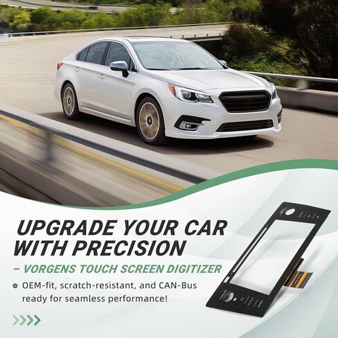 High Version Touch Screen Digitizer, TEL/MAP Button, Fit for 2018-2019 Subaru Legacy & Outback 8'' Radio Touch Screen Digitizer - Replace 86471-AL65A, 86471-AL68A, 86471-AL65B Screen Digitizer in Kuwait