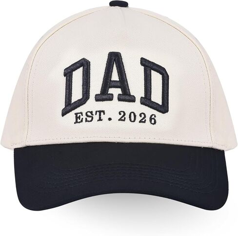 DAD/MOM EST.2026 Trucker Hat - Ldeal Gift for Father's Day & Mother's Day, Keepsake Hat for New Parents in Saudi Arabia