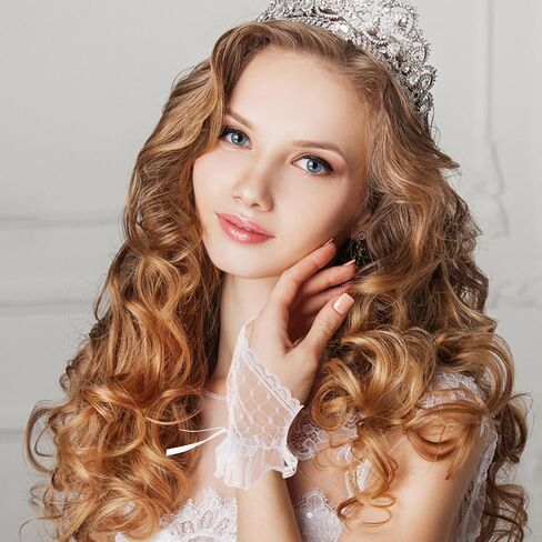 Yolev Lace Fingerless Gloves Short Bow Rhinestone Gloves Tea Party Wedding White Mesh Glove for Bridal Elegant Banquet Halloween Wedding Prom Cosplay Funeral Masquerade Glove Women in Saudi Arabia