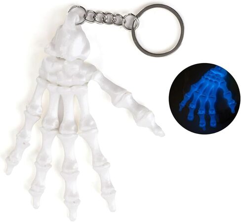 Angyape Cool Skeleton Hand Keychain Horror Spooky Gothic Keychain Halloween Purse Bag Charms for Handbags Tote Bags Gifts in Saudi Arabia