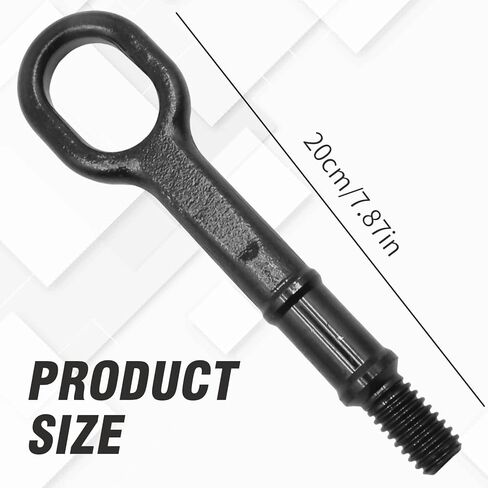 Car Tow Hook 1T0805615A, Replacement for Volkswagen Golf GTI Beetle CC Passat Jetta Tiguan Fit for CC 2009-2018 R32 Rabbit 2006-2014 Eos 2007-2017 in Saudi Arabia