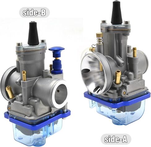 PWK 24mm Carburetor Kit with Throttle Cable and Main Jets (Blue), Replacement for Coleman CT200U BT200X, Replacement for Honda GX160 GX200 6.5HP in Kuwait