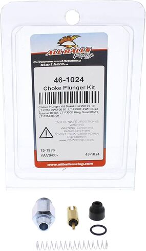 All Balls Choke Plunger Kit (46-1024) Replacement For Suzuki GZ250 1999 2000 2001-2005 2006 2007-2009 2010, LT-F250 2WD 2000 2001, LT-F250F 4WD Quad Runner 2000 2001 2002 in Saudi Arabia