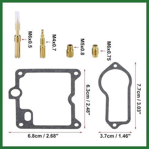 Motoforti Motorcycle Carburetor Repair Rebuild Kit Replacement for Yamaha TT250 1980-1982 for Yamaha XT250 1980-1983 Carb Repair Tools Long-lasting in Saudi Arabia
