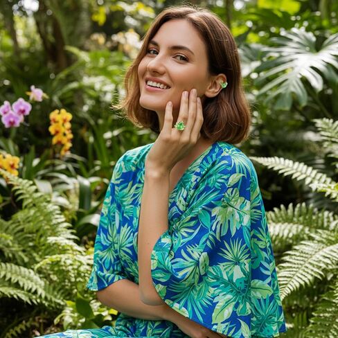 4 قطع خاتم ضفدع شجرة للنساء، مجموعة حلقات ضفدع شجرة لطيفة قابلة للتعديل، حلقات إصبع مفتوحة، ضفادع خضراء مضحكة، مجوهرات ضفادع على شكل حلقة إصبع، مجوهرات هدية مضحكة للنساء in Kuwait