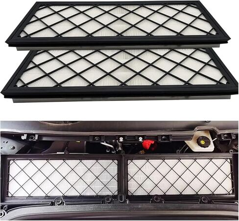 4PCS Air Conditioning Filter Compatible For Tesla Model Y Activated Carbon Cartridge External Upper And Lower Layer Filters in Kuwait