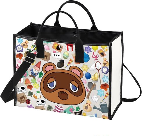 BWWKTOP Animal Tommy Tote Bag Video Gamer Gift Villagers Animal Shoulder Bag Bells Bag Merch in Saudi Arabia